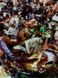 Una foto de PIZZA🍕GERMANA Con Berenjena🍆a La Provenzal...!