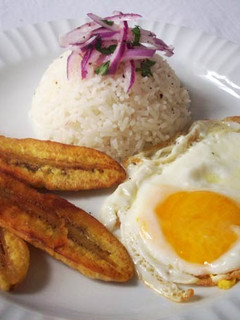 Una foto de Arroz a la cubana