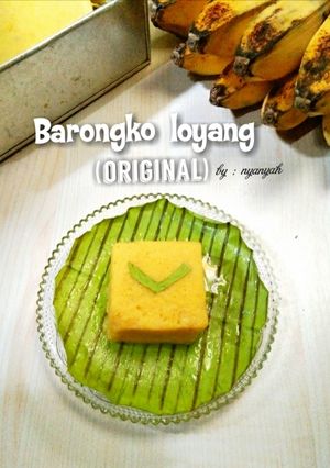 Foto resep Barongko loyang khas Bugis-Makassar