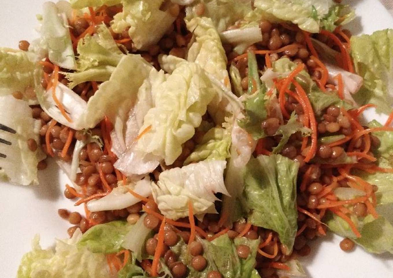 Ensalada de lentejas