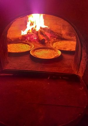 Una foto de Pizza