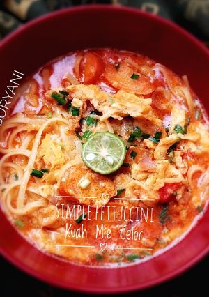 Foto resep Fettuccini kuah ala-ala Mie Celor