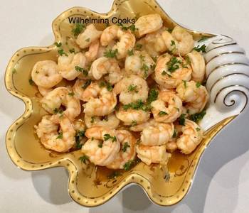 How To Cooking Recipe Gambas Al Ajillo Spanish Garlic Shrimp Very Delicious