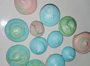 Una foto de Suspiros de merengue