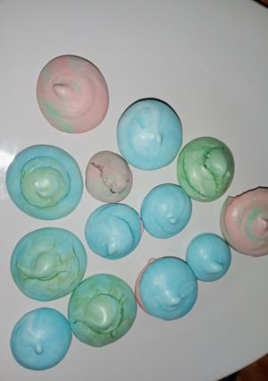 Una foto de Suspiros de merengue