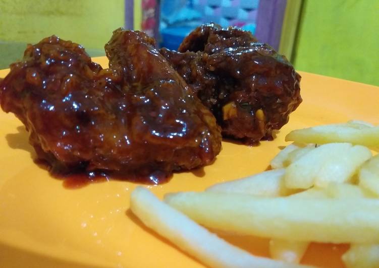 Saus fire chicken ala richeese 🌶