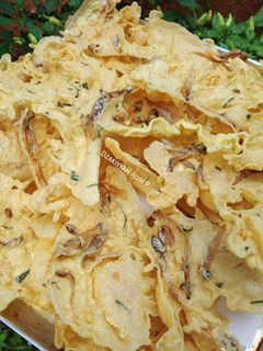 Foto resep Rempeyek ikan teri renyah & gurih