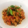 Sambal tempe penyet kemangi