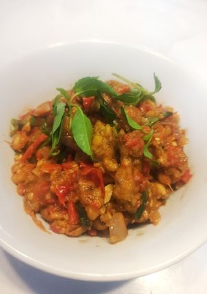 Foto resep Sambal tempe penyet kemangi