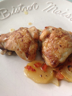 Una foto de Pollo a la cerveza