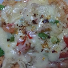 A picture of Bread pizza.