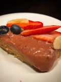 CUADRADITOS DE MOUSSE DE CHOCOLATE LIGHT (base integral y húmeda de vainilla)