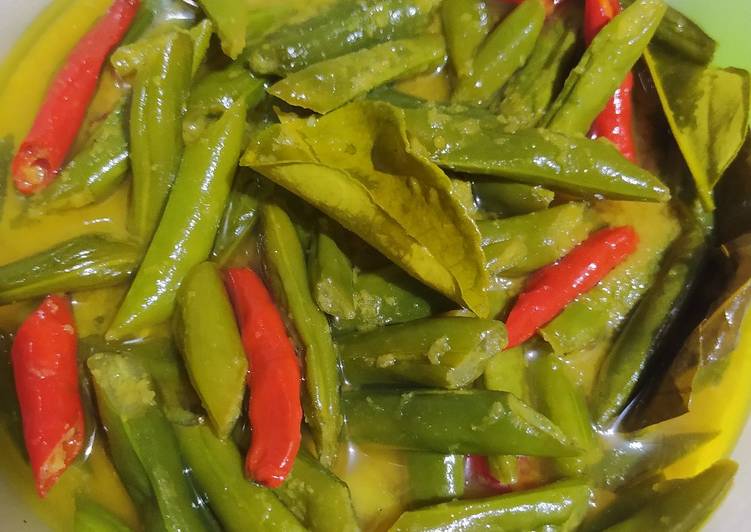 Resep Buncis Kuah Kuning, Enak