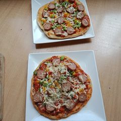 Beef pizza # baking contest A picture of Beef pizza # baking contest.