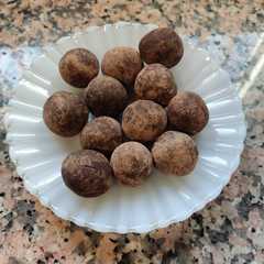 Una foto de Trufas de chocolate