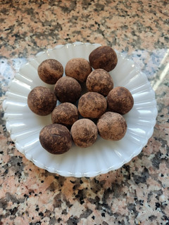 Una foto de Trufas de chocolate