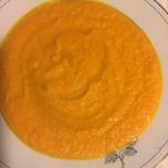 Crema de zanahoria con naranja