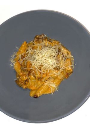 Une photo de Gratin de pâte au reblochon