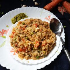 A picture of Vegetable Daliya.