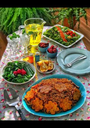 عکسی از دستور طرز تهیه شربت زعفران