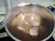 Una foto de solomillo en salsa thermomix