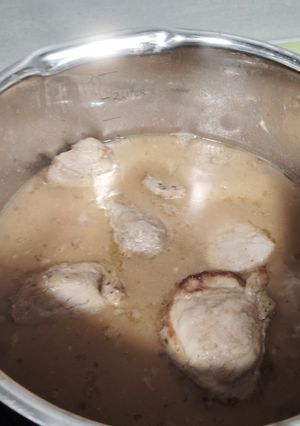 Una foto de Solomillo en salsa de carne con ras el hanout