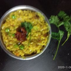 A picture of Masala oats.