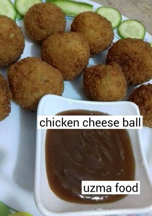 A picture of Chicken cheese ball.