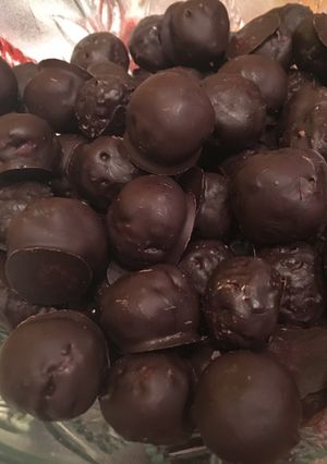 Karamellás golyó recept fotója