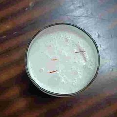 A picture of Cransberry lassi.