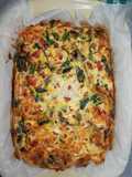 Frittata de Legumes e Cogumelos