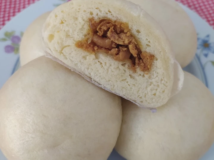 Langkah Mudah untuk Membikin Resep 76. Bakpao isi Ayam yang Sempurna Anti Ribet, Bisa Manjain Lidah