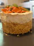 Cheesecake salata con salmone