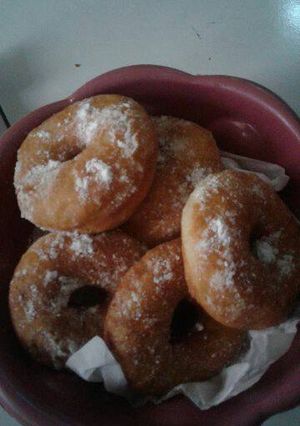 Foto resep Donat empuk tanpa kentang