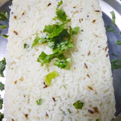 A picture of Jeera rice.