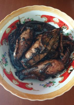 Foto resep Cumi Hitam sederhana