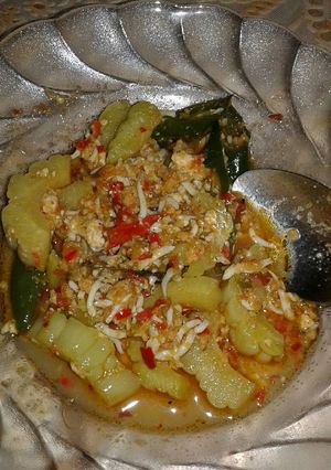 Foto resep Tumis pare teri n oncom