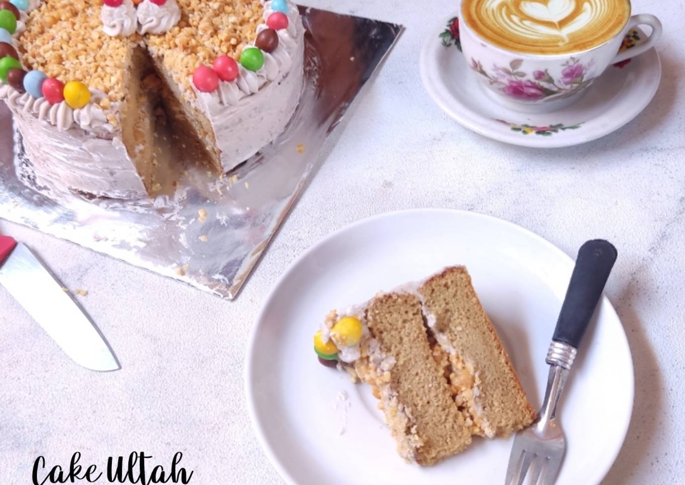 Cake Ultah Mocca Noughat