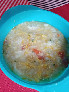 Foto resep Mpasi sup telur