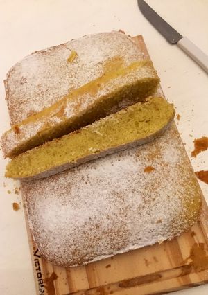 Una foto de Budín de vainilla con harina de arroz