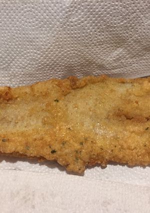 Una foto de Filet de merluza rebozado súper fácil