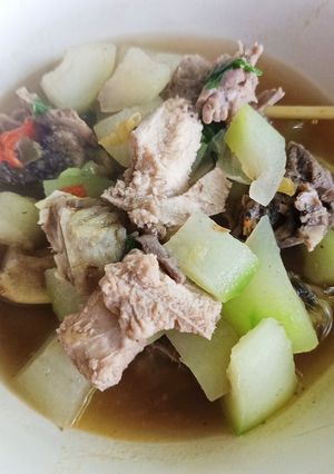รูปของ แกงอ่อมไก่บ้านฟักเขียว