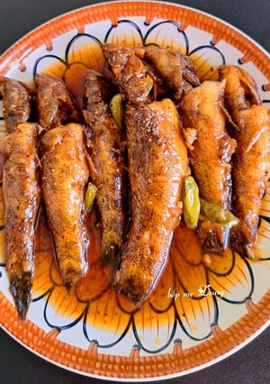 Hình của món Cá bống kho tiêu.