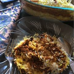 A picture of Masoor Biryani.