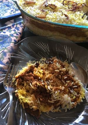 A picture of Masoor Biryani.