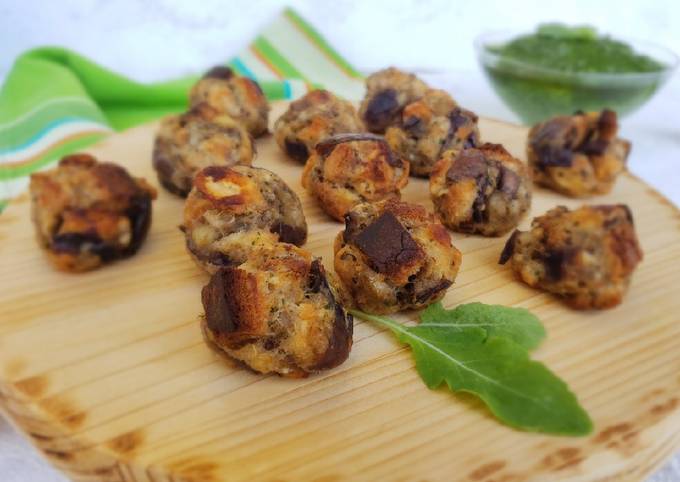 Polpette di melanzane al forno