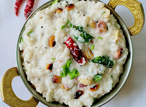 A picture of Curd rice.