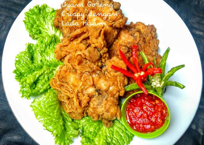 Resep Ayam Goreng Tepung Lada Hitam oleh Rhymerwid Kitchen 🍀🌷 - Cookpad