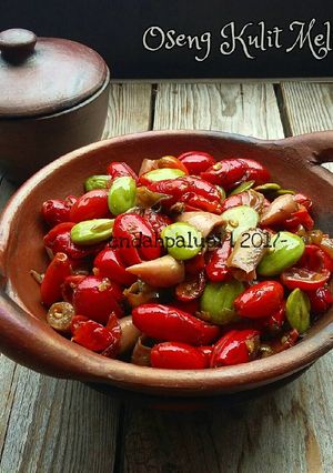 Foto resep Oseng Kulit Melinjo