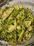 Brussel Sprout and Apple Salad